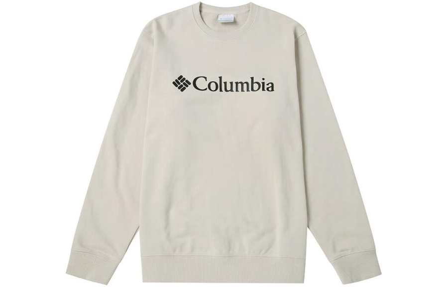 Columbia Sweatshirts Men's Ecru Crew Neck Moderate Regular