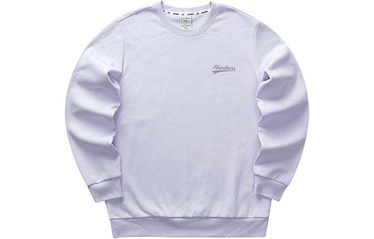 Skechers Colorful Sweatshirts Unisex Photinia Purple/00FW Crew Neck Moderate Regular