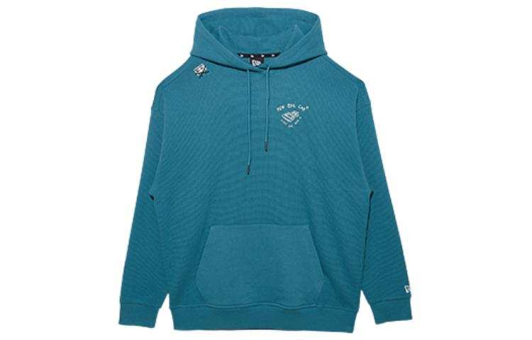 New Era Sweatshirts Unisex Cyan Hooded Moderate Regular