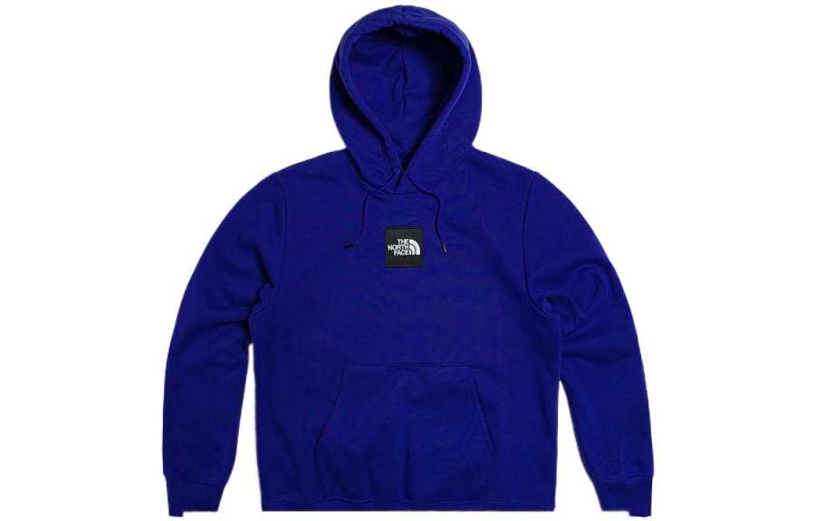THE NORTH FACE Sweatshirts Men's Blue Hooded Moderate Regular