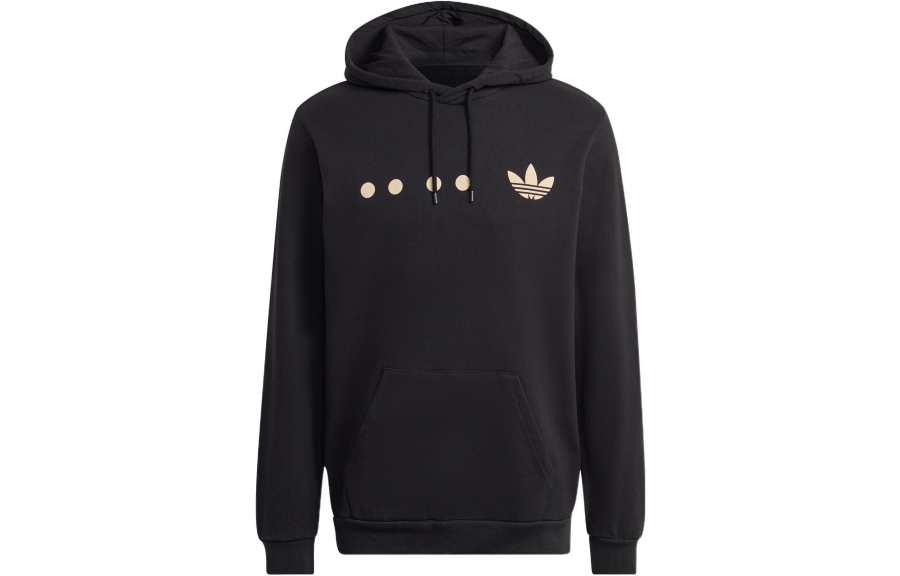 Adidas Originals RECLAIM Sweatshirts Men's Black Hooded Moderate Regular
