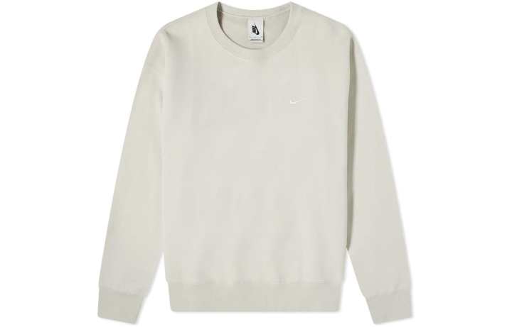 Nike Nike Sweatshirts Men's Light Gray Crew Neck Moderate Regular