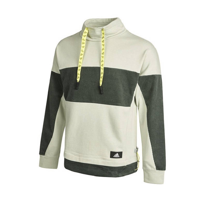 Adidas Adidas Sweatshirts Men's Green Hooded Moderate Regular