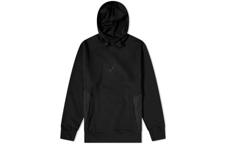 Jordan Jordan Sweatshirts Men's Black Hooded Moderate Regular