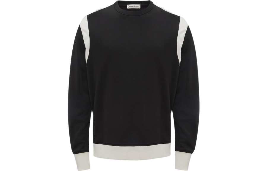Alexander McQueen Alexander McQueen two-tone panelled sweatshirt