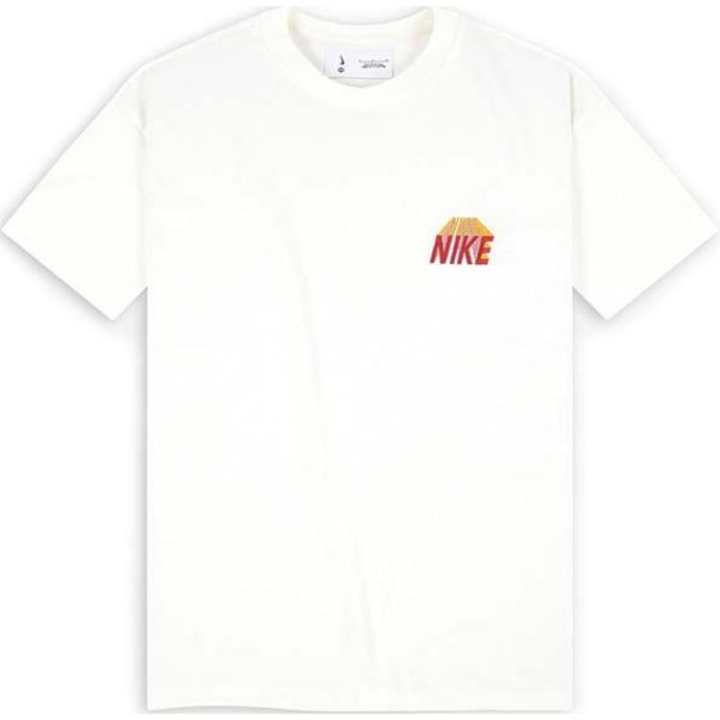 Nike Nike T Shirts Unisex White Crew Neck Moderate Straight Fit