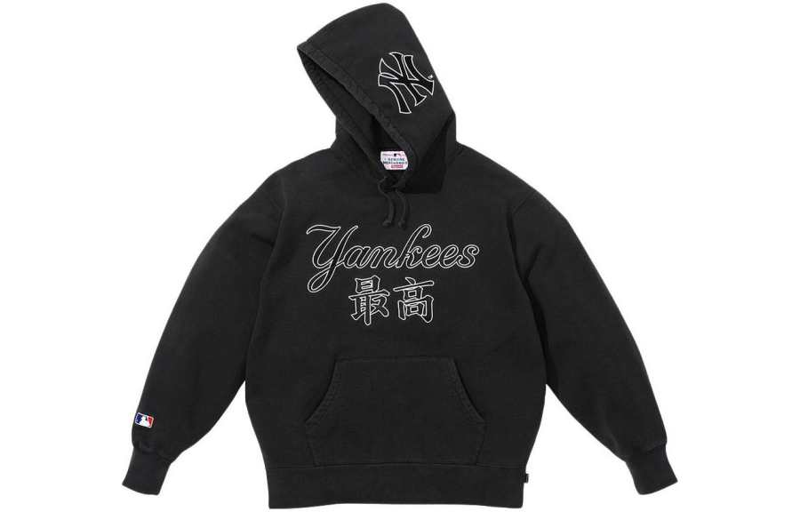 Supreme Supreme New York Yankees Kanji Hooded Sweatshirt