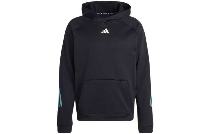 Adidas Adidas Sweatshirts Men's Black Hooded Moderate Regular