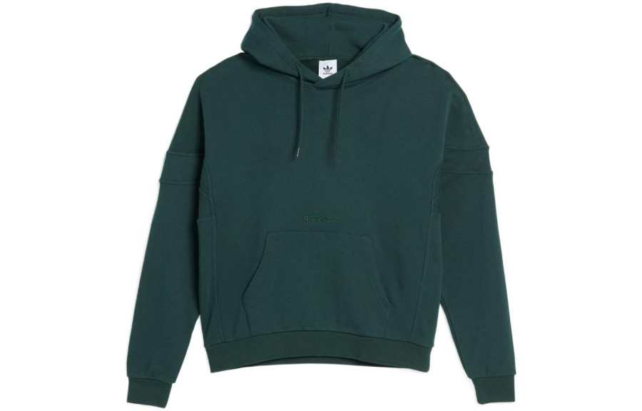 Adidas Adidas Sweatshirts Unisex Green Hooded Moderate Other