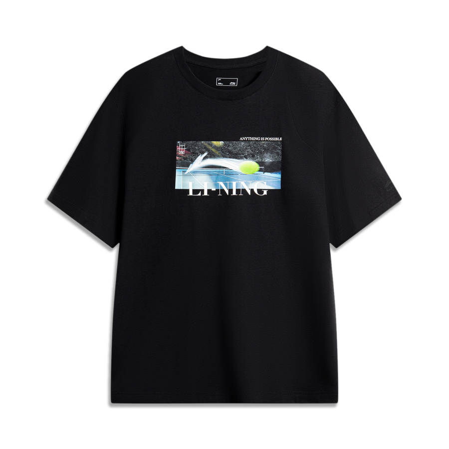 Li-Ning Li Ning Sports Life Collection T Shirt Men's Black