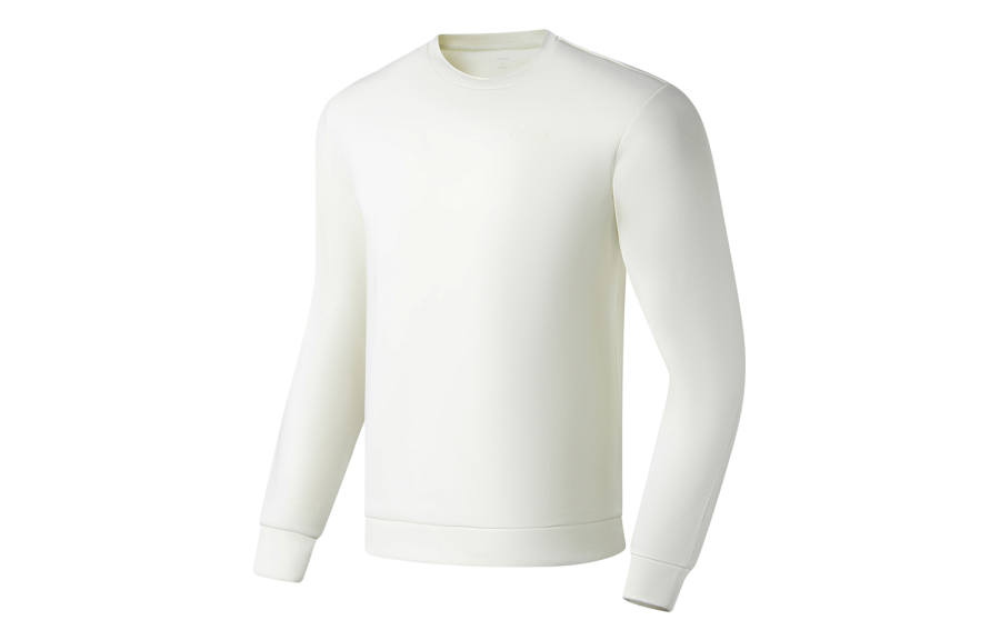 Li-Ning Li Ning Fitness Series Sweatshirt Men's Cream White