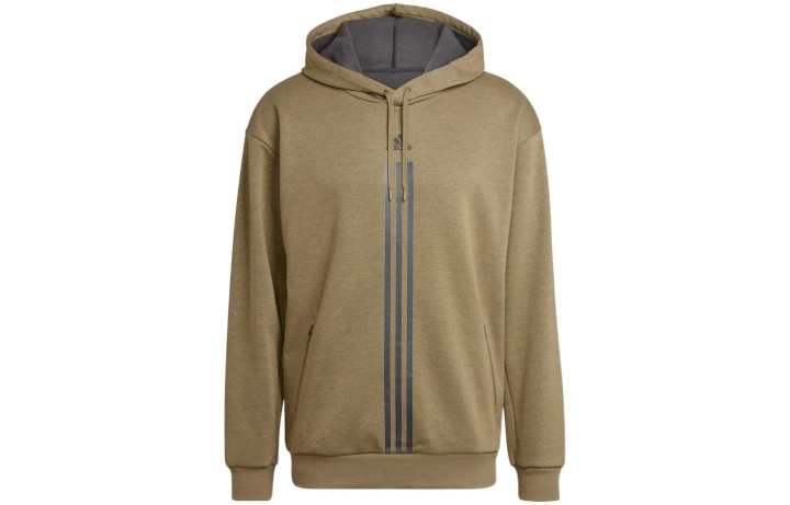 Adidas Adidas Sweatshirts Men's Green Hooded Moderate