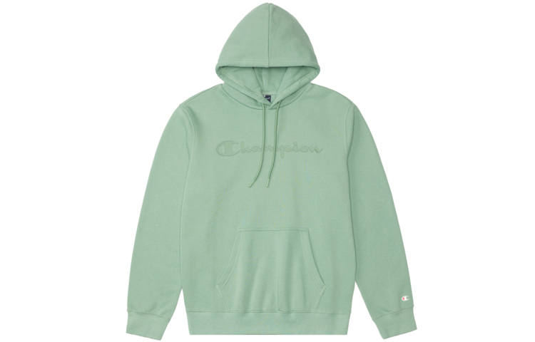 Champion Champion FW22 Thickened Fleece Lined Embroidery Script Logo Dopamine Dressing Athleisure Hooded Pullover Regular