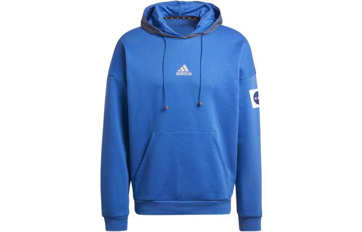 Adidas Adidas Sweatshirts Men's Blue Hooded Moderate Regular