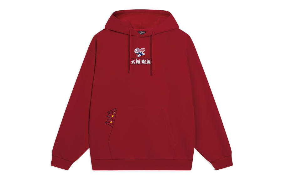 Li-Ning Li Ning x Disney Sweatshirt Unisex Agate Red