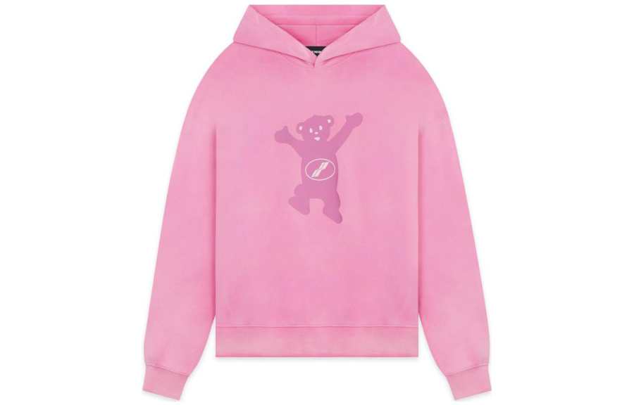 WE11DONE WE11DONE logo print cotton hoodie