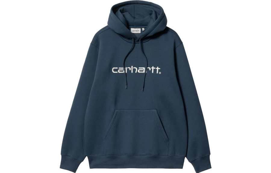 Carhartt WIP Sweatshirts Men's Blue Hooded Moderate Regular