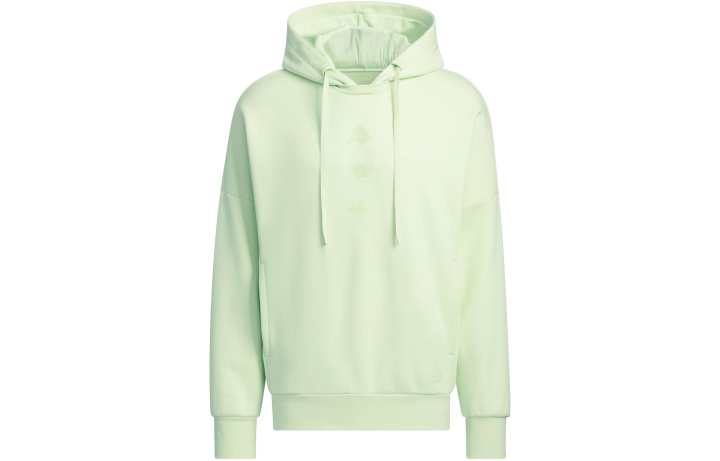 Adidas Adidas Sportswear Oversized Hoodie Sweatshirt Men's Lime Green