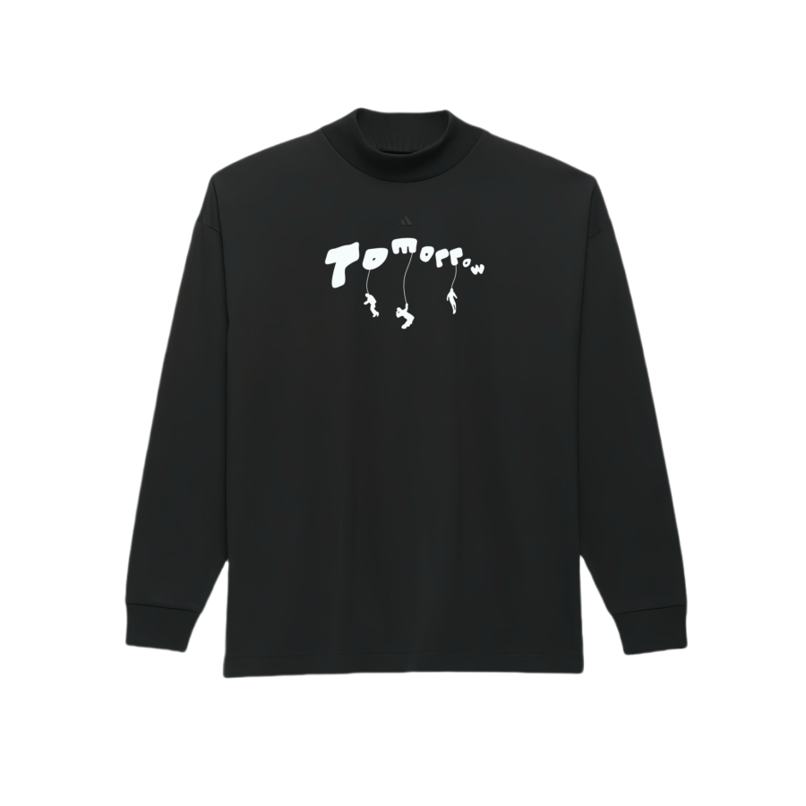 Adidas Adidas T Shirts Unisex Black Crew Neck Straight Fit