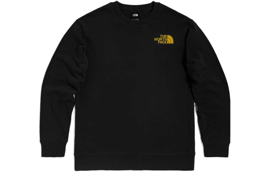 THE NORTH FACE Urban Exploration Sweatshirts Men's Black Crew Neck Moderate Regular