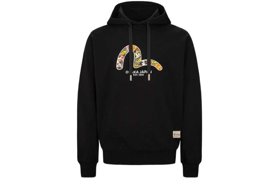 EVISU EVISU FW22 Sweatshirt Men's Black