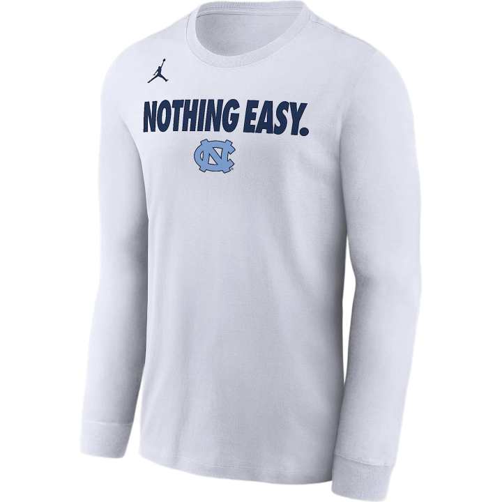 Jordan Nike Unc Jordan College Long Sleeve T Shirt