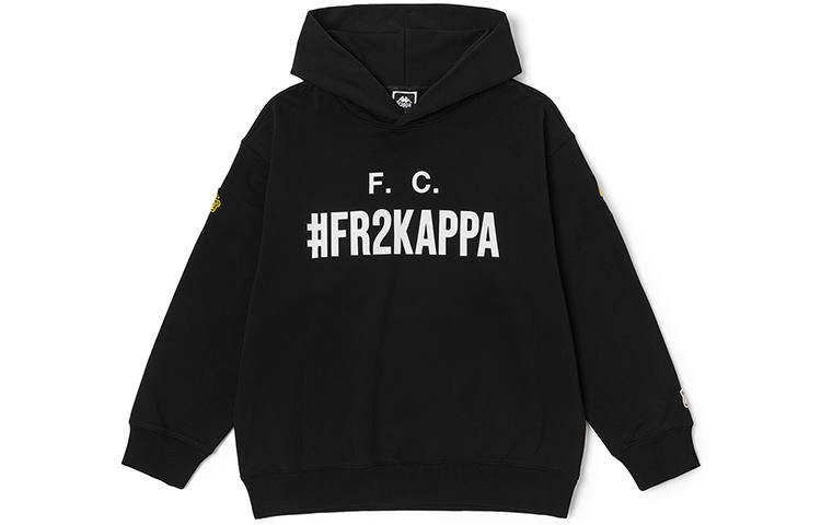 Kappa X FR2 Sweatshirts Unisex Hooded Moderate Regular