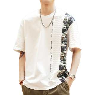 GELANLU Summer T Shirt Loose Fit Unisex