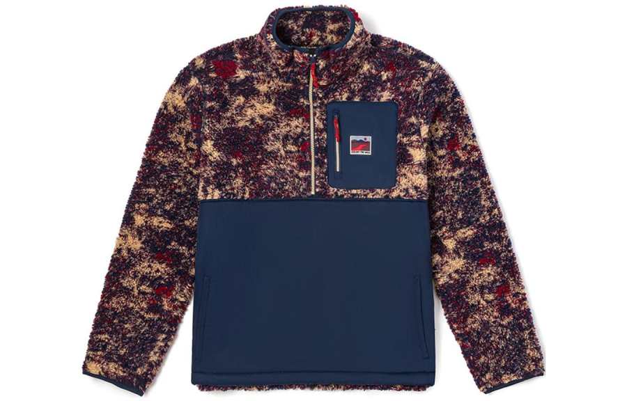 Vans Vans Sweatshirts Unisex Multicolor Stand Collar Moderate Mock Two Piece