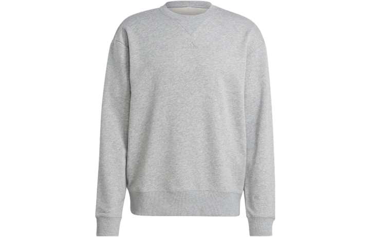 Adidas Adidas Sweatshirts Men's Gray Crew Neck Moderate Regular