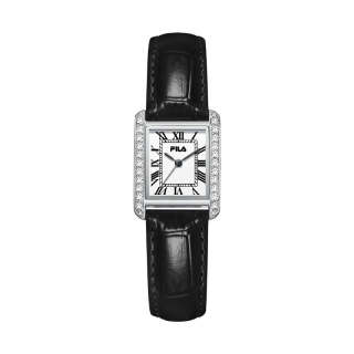 FILA Wrist Watches Quartz Movement Genuine Leather Strap White Dial Women's Watch