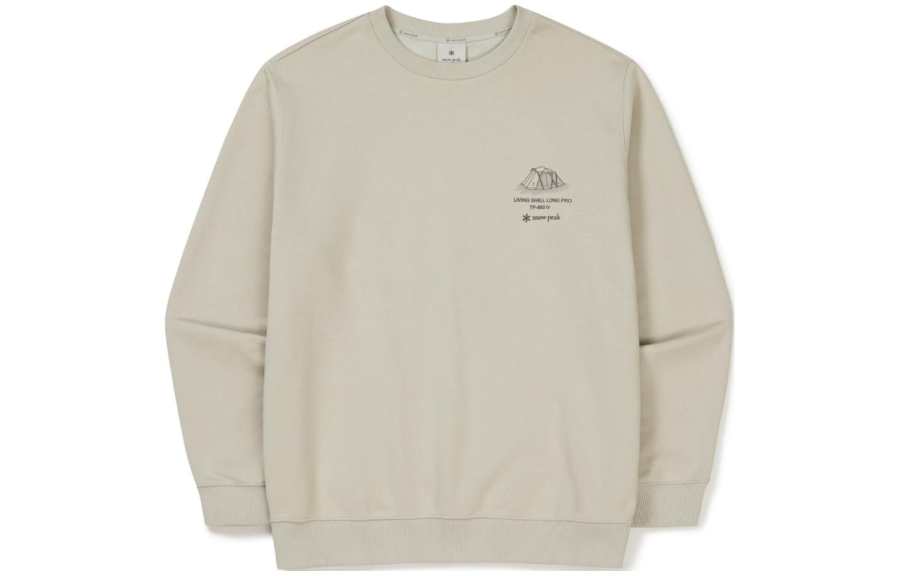 Snow Peak Snow Peak Sweatshirt Men's Light Brown