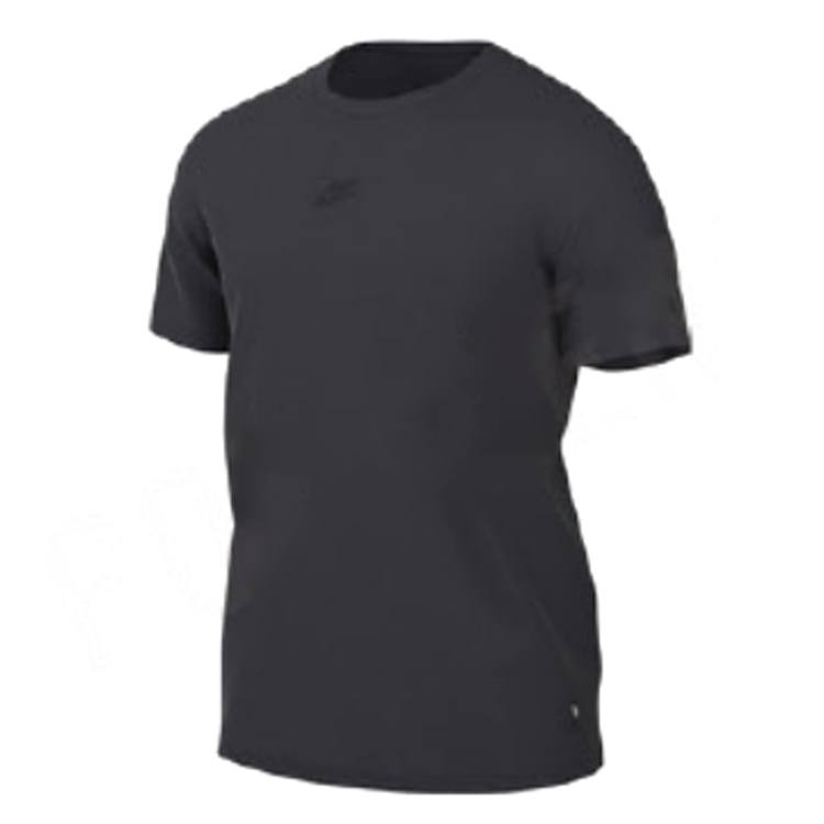 Nike Nike T Shirts Men's Black Crew Neck Moderate Straight Fit
