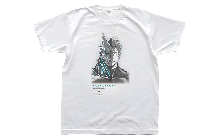 UNIQLO T Shirts Unisex White Crew Neck Moderate