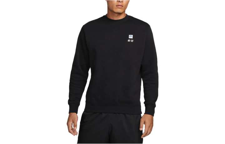 Nike Nike Sweatshirts Men's Black Crew Neck Moderate Regular