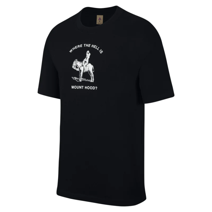 Nike Nike T Shirts Men's Black Crew Neck Moderate