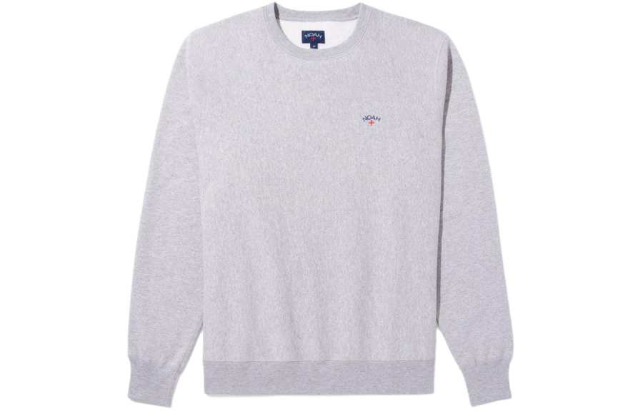 NOAH NOAH Logo-embroidered Cotton Sweatshirt