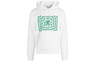 CDG Sweatshirts Men's White Hooded Moderate Regular