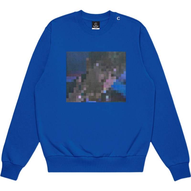CLOT CLOT Sweatshirts Unisex Blue Crew Neck Moderate Regular