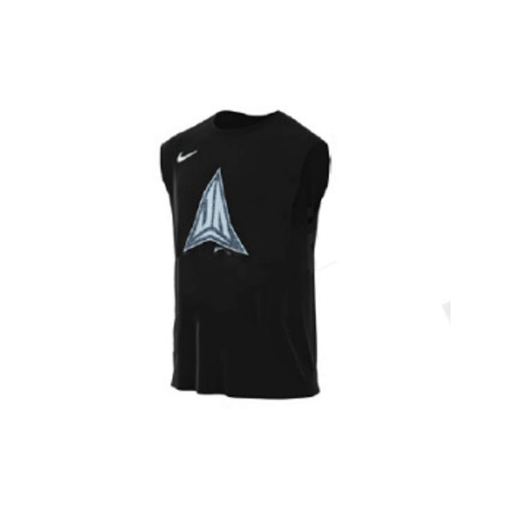 Nike Nike T Shirts Men's Black Crew Neck Moderate Straight Fit