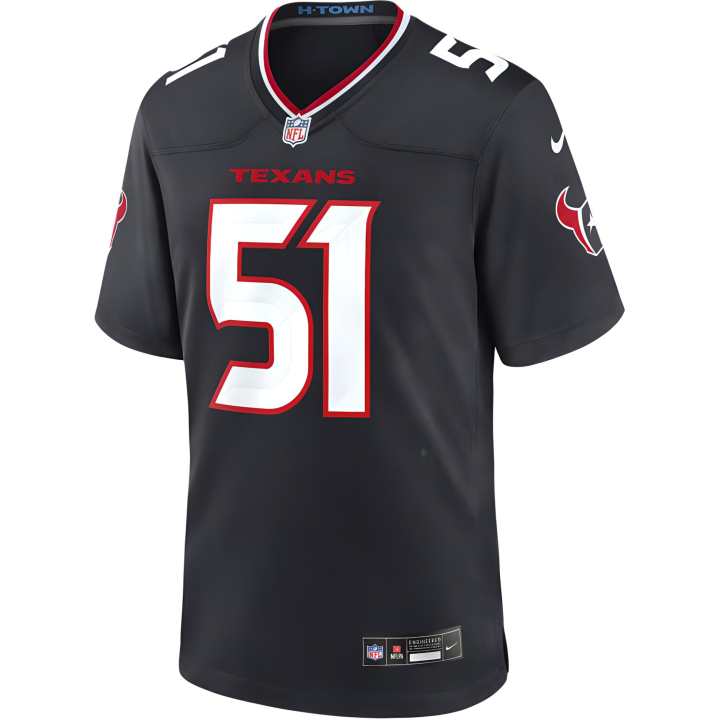 Nike Nike x NFL Houston Will Anderson Jr. Texans T Shirt Men's Marine