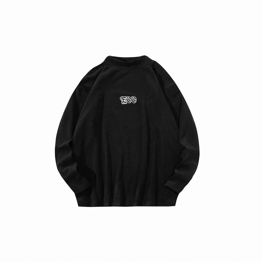 EOOVEN EOOVEN Sweatshirts Unisex Half Turtleneck Moderate Regular