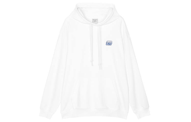 Skechers Sweatshirt Unisex Bright White