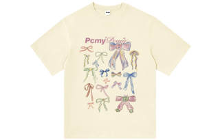 PCMY T Shirts Unisex Crew Neck Moderate Straight Fit