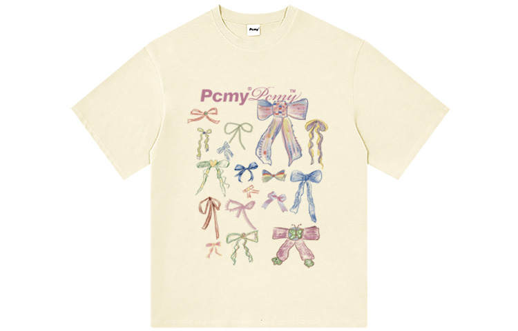 PCMY T Shirts Unisex Crew Neck Moderate Straight Fit