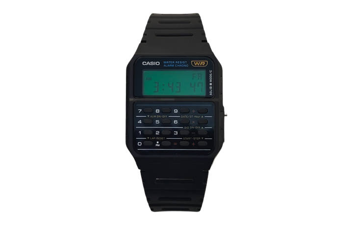CASIO CASIO Custom Collection Quartz Movement Resin Strap Watch Men's Watches Black Dial