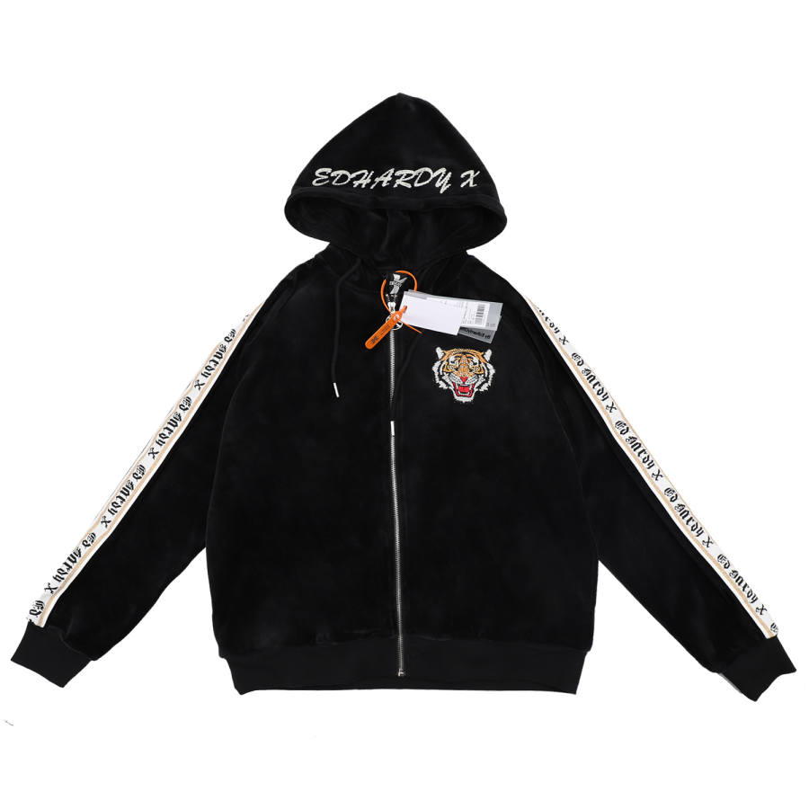 ED HARDY X Ed Hardy Sweatshirt Unisex Black