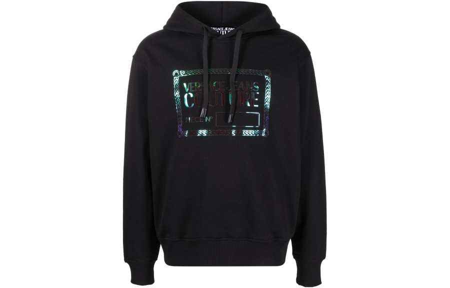 VERSACE JEANS COUTURE 【Previous Season】logo-print hoodie