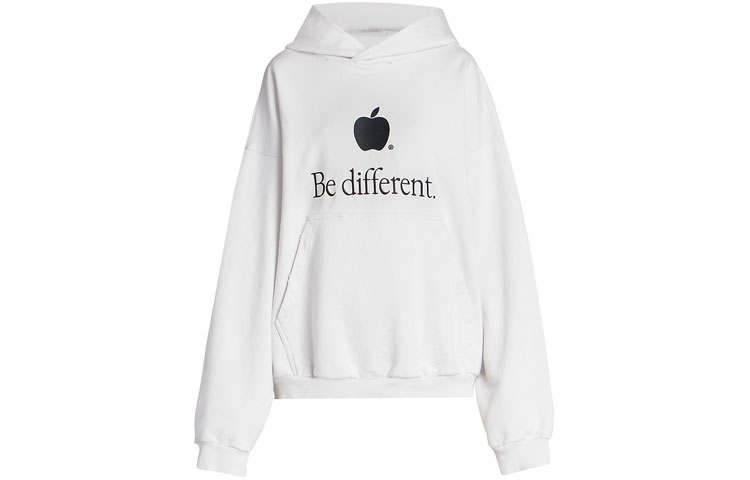 Balenciaga FW22 Sweatshirt Loose Fit Unisex White