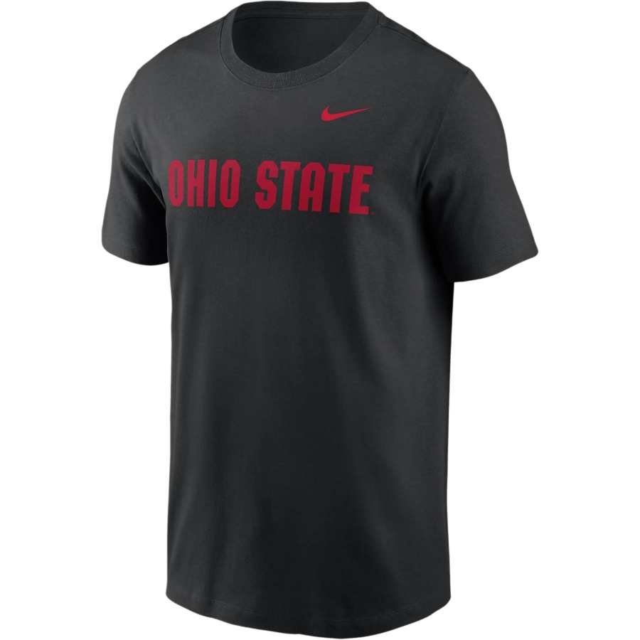 Nike Nike Ohio State Buckeyes Primetime Evergreen Wordmark Men's Nike College T-Shirt
